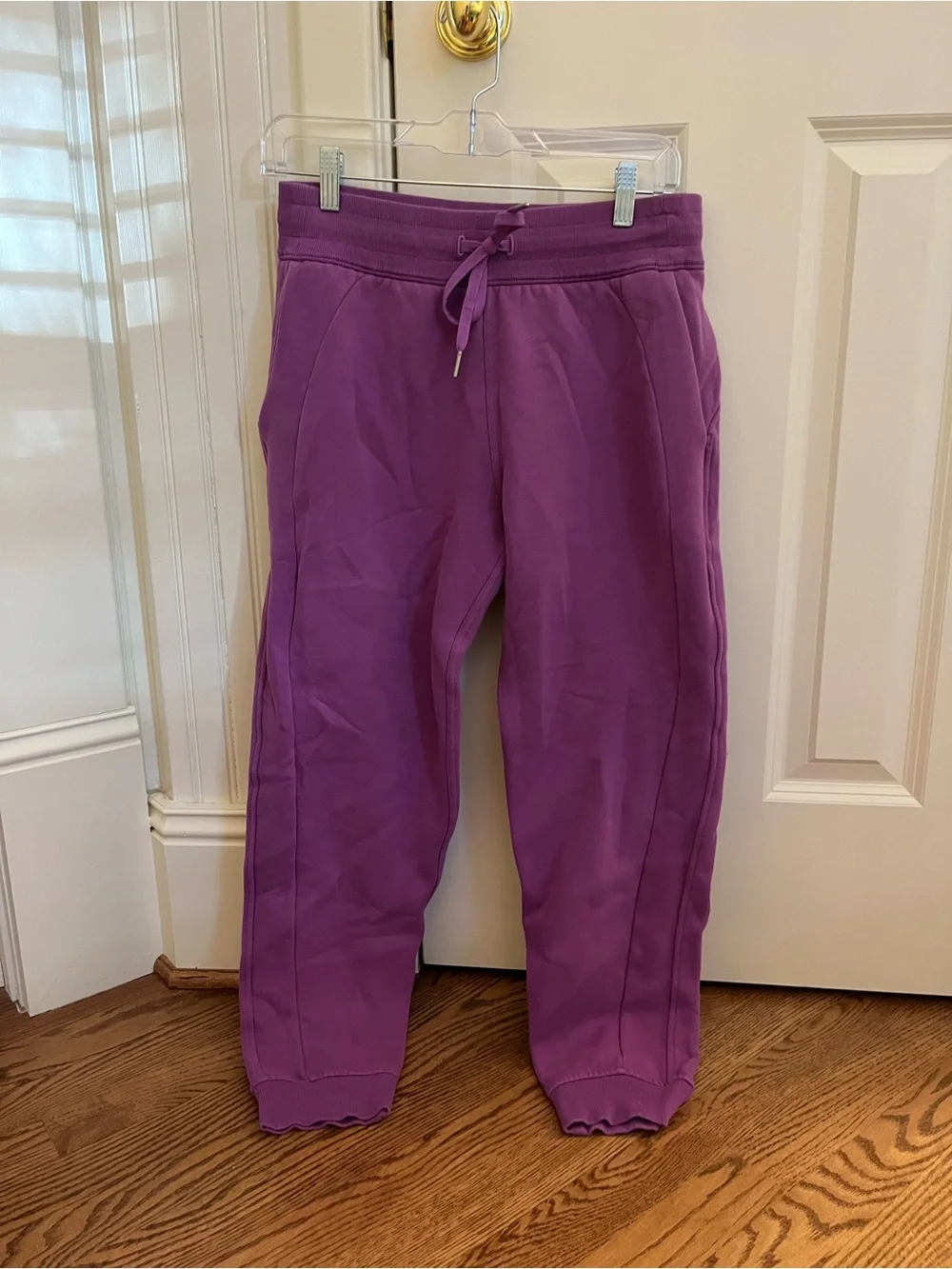 lululemon athletica - Scuba High Rise Joggers - Moonlit Magenta - Size 6